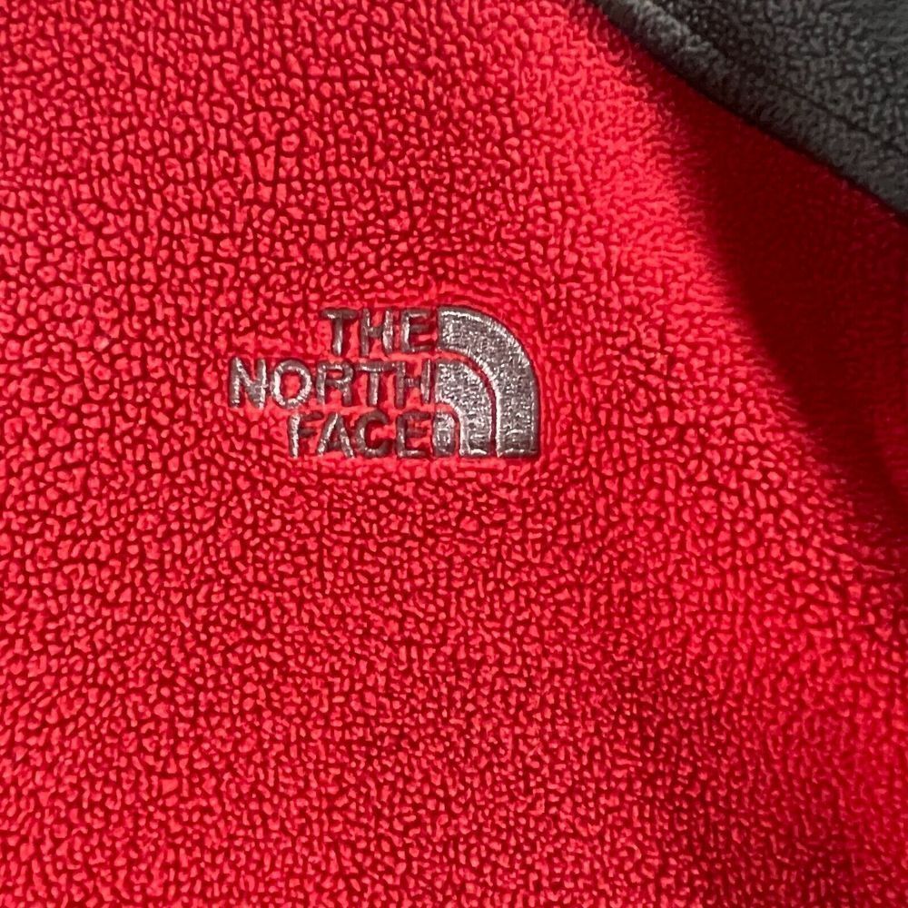 The North Face Jacket Adult Large Red Gray Full Zip Fleece Flashdry Outdoors Men - Picture 3 of 15